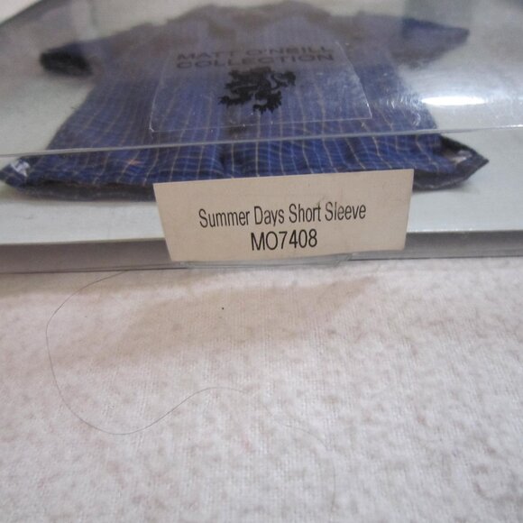 Tonner Matt O'Neill Summer Days Blue Plaid Shirt, for 17" Male Fashion Doll "NEW - Picture 9 of 9